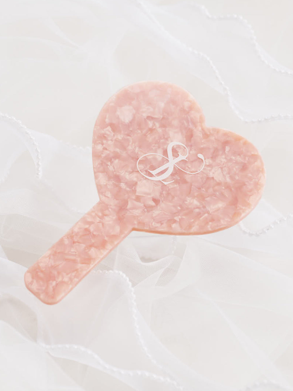 【novelty】SELVEハートモチーフミラー