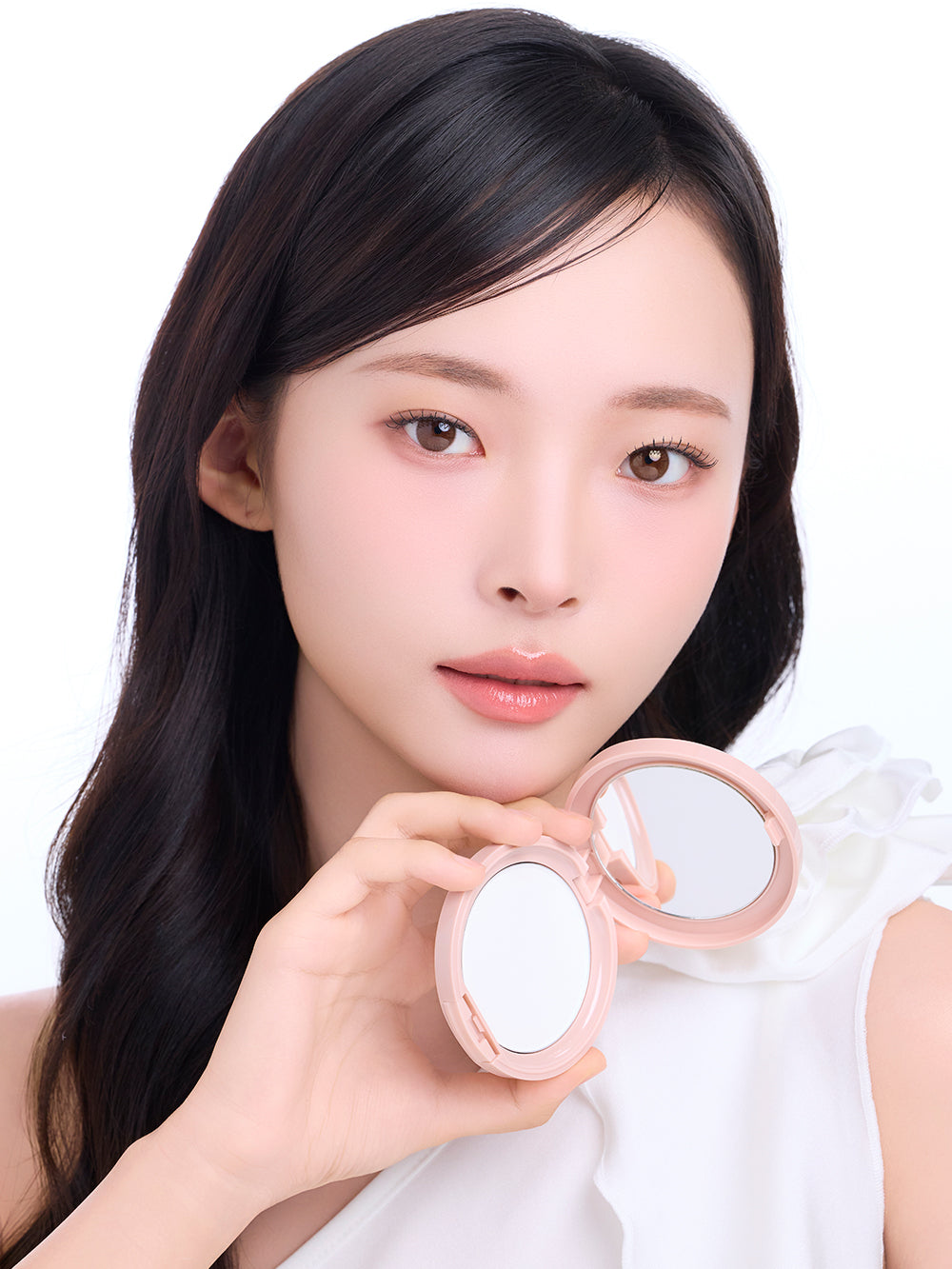フォギーヴェールセッティングパウダー（パフ付き） 02パープル – SELVE