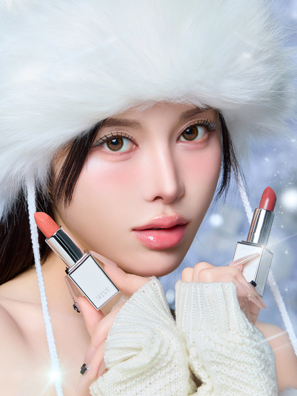 メルティングフィルムリップ（Winter Limited Edition）02カインダーピンク